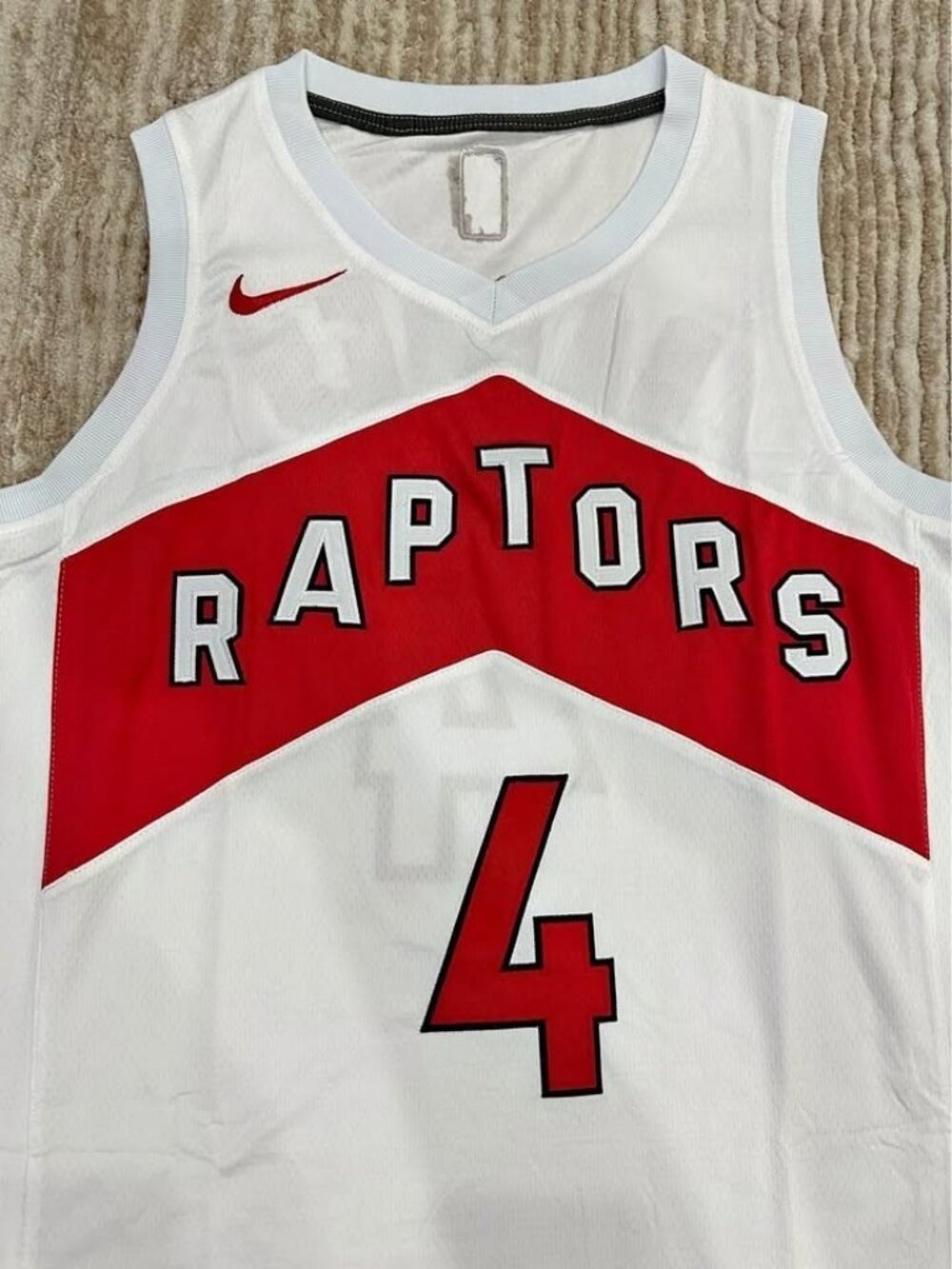 NBA Toronto Raptors Scottie Barnes Icon Edition #4 Jersey Small White NEW NWT